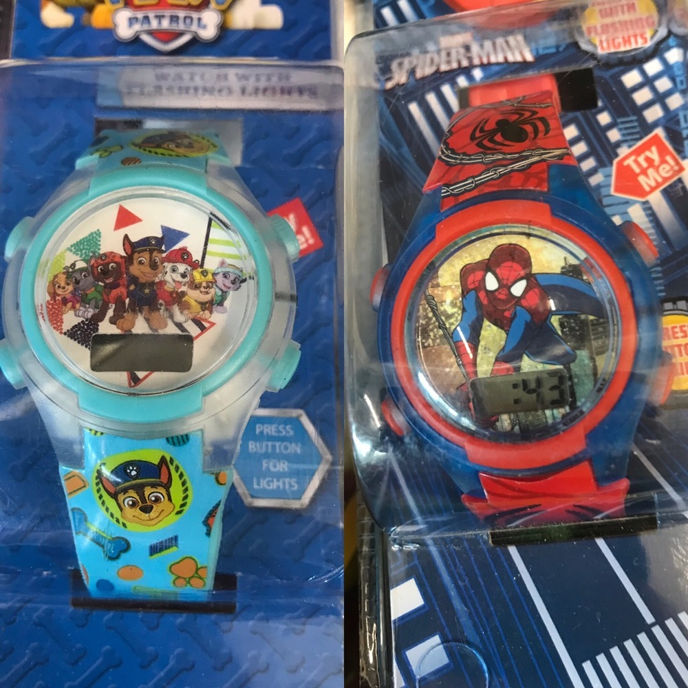 Toddler watches
